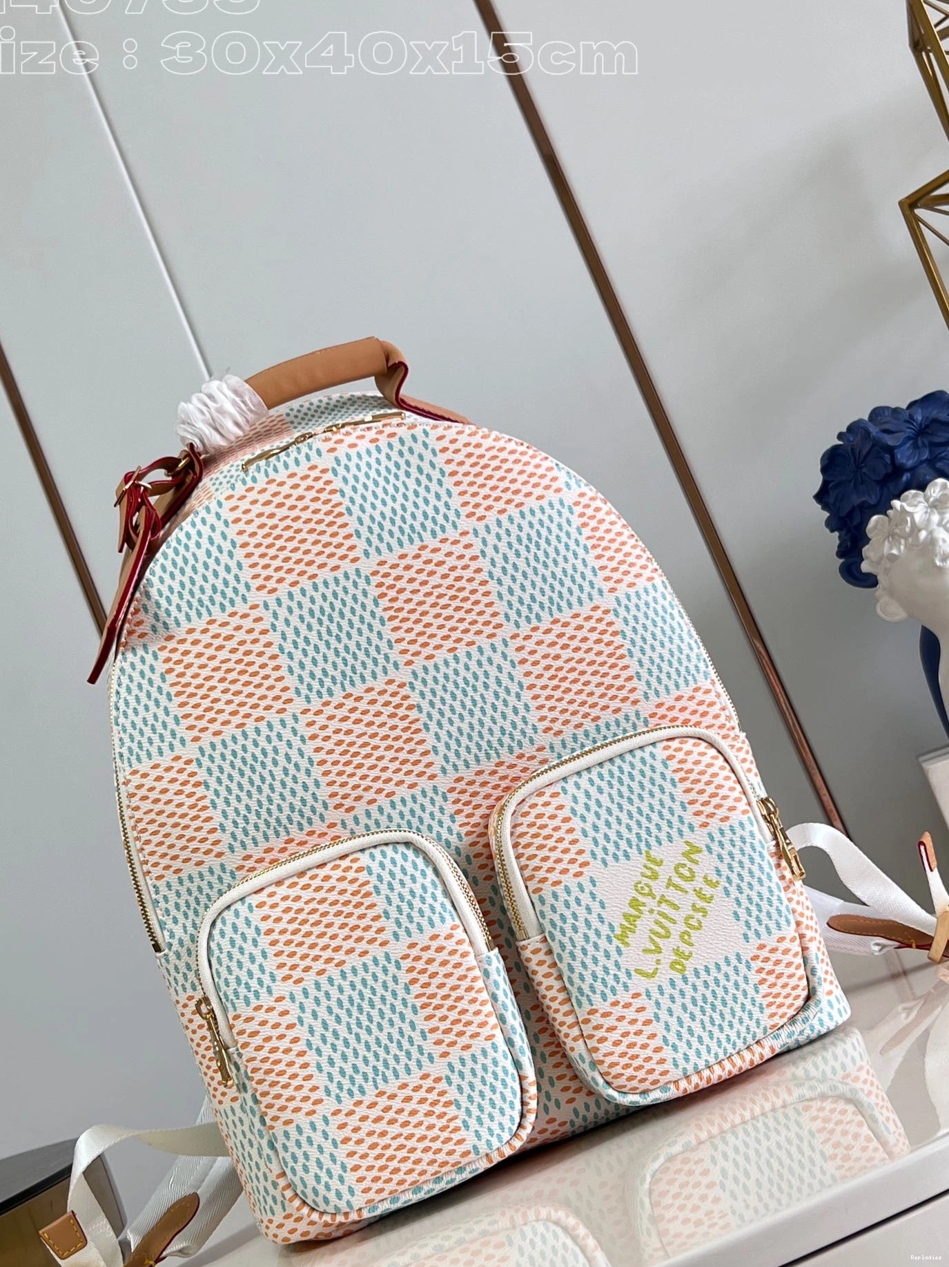 Cheap VUITTON LOUIS BACKPACK MULTIPOCKET-30*40*15.5CM 0716